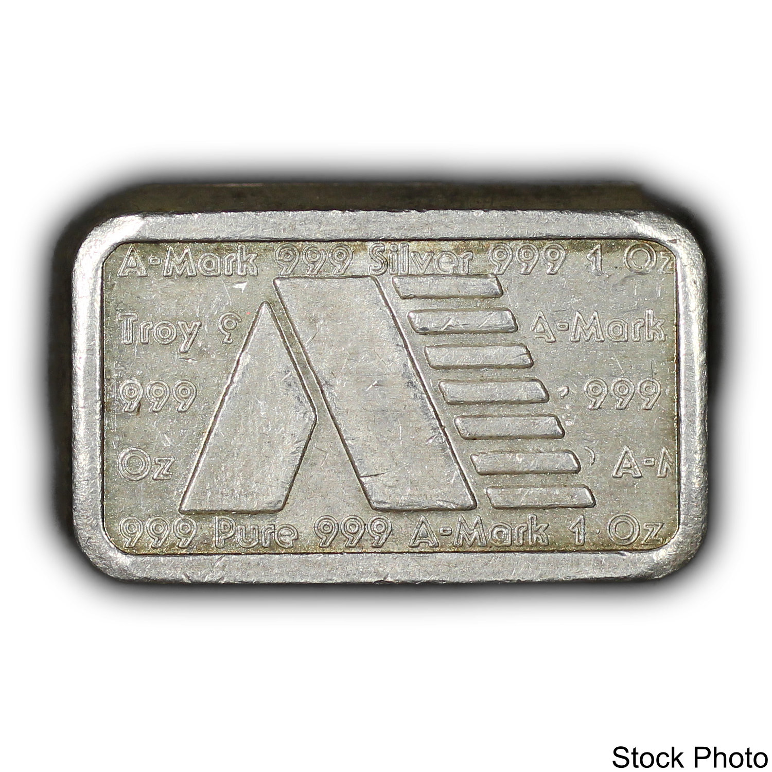 Vintage 1981 A-Mark USVI Ingot Co. A164S 1 oz .999 Fine Silver